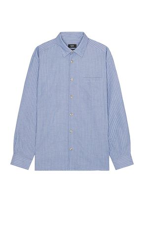 A.P.C. HEMD in Blue. Size M - A.P.C. - Modalova