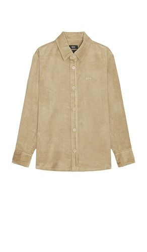 A.P.C. HEMD in Beige. Size M, S - A.P.C. - Modalova