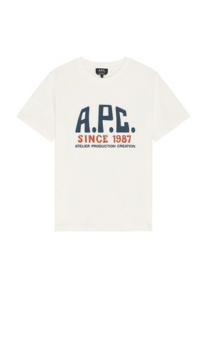 Print Label T-Shirt in . Size M, S, XL/1X - A.P.C. - Modalova