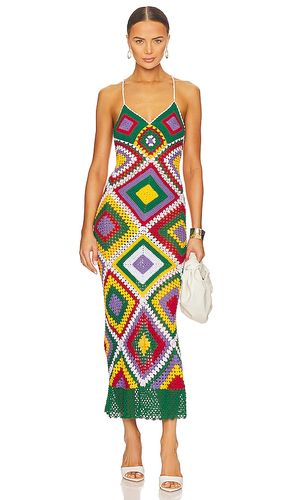 Vestido midi esmeralda en color verde talla L en & - Green. Talla L (también en S, XS) - Alix Pinho - Modalova