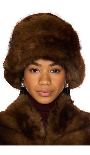 Gilly Mink Bucket Hat in - Apparis - Modalova