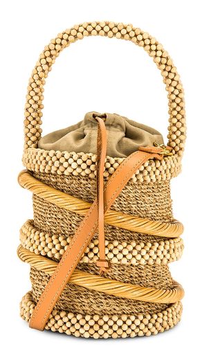 Bolso hebilla espiral en color nude talla all en - Nude. Talla all - Aranaz - Modalova