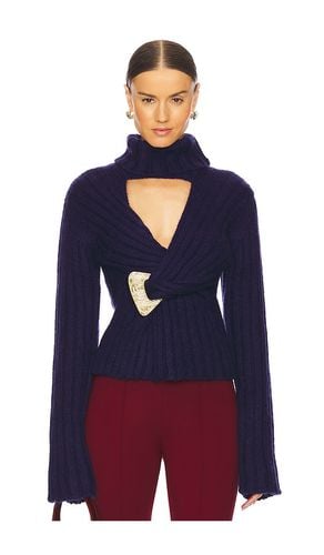 Twisted Turtleneck Sweater in . Size M, XS - AREA - Modalova