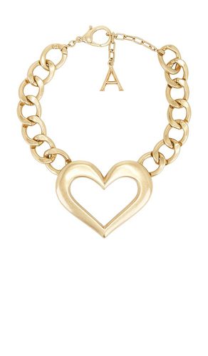 Heart Chain Necklace in - AREA - Modalova