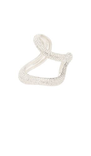 Crystal Link Cuff Bracelet in - AREA - Modalova