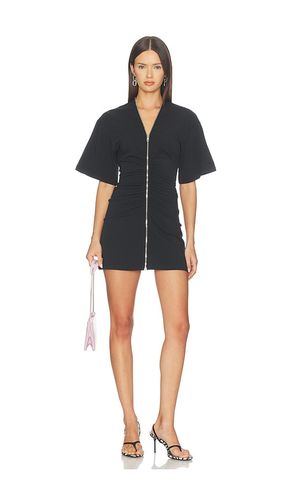Gathered T-shirt Dress With Continuous Loop Zipper in . Size S. Also in M, L - Alexander Wang - Modalova