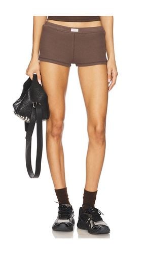 Waffle short en color chocolate talla L en - Chocolate. Talla L (también en M, S, XL) - Alexander Wang - Modalova