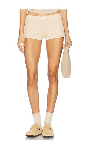 Waffle short en color bronce talla L en - Tan. Talla L (también en M, S, XL, XS) - Alexander Wang - Modalova