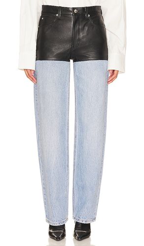 Leather Stacked Hem in . Size 24, 25, 26, 27, 28, 30 - Alexander Wang - Modalova