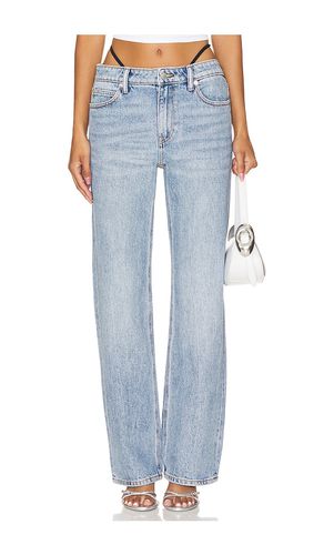 JEANS MID RISE RELAXED PRESTYLE DIAMANTE CHARM in . Size 27, 30, 31 - Alexander Wang - Modalova