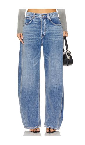 JEANS OVERSIZED ROUNDED LOW RISE BRUSHED DENIM in . Size 30, 31 - Alexander Wang - Modalova