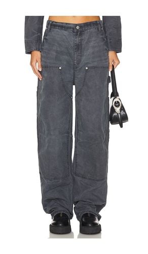 Pantalones high waisted workwear carpenter en color charcoal talla 25 en - Charcoal. Talla 25 (también en 29 - Alexander Wang - Modalova