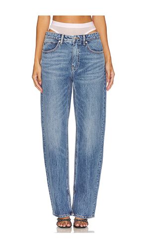 Slit Hem Jean Prestyle Hotfix Mesh Undie in . Size 24, 25, 26, 27, 28, 29, 30, 31 - Alexander Wang - Modalova