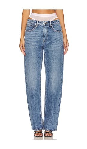 Slit Hem Jean Prestyle Hotfix Mesh Undie in -. Size 24, 25, 26, 27, 28, 29, 30, 31 - Alexander Wang - Modalova