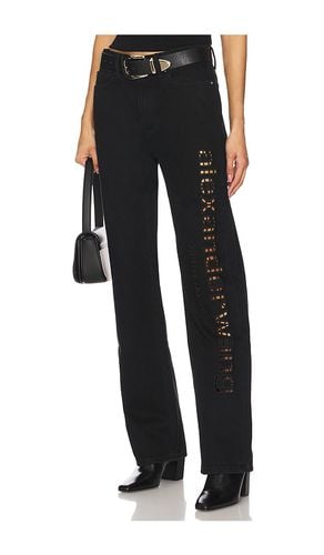 Ez Slouch Logo Cut Out Embroidery in . Taglia 26 - Alexander Wang - Modalova