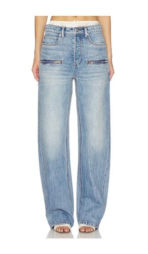 Silk Prestyle Float Jeans With Horizontal Zips in . Taglia 24. Also in 25, 26, 27 - Alexander Wang - Modalova
