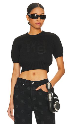 Camiseta logo en color talla S en - Black. Talla S (también en XS) - Alexander Wang - Modalova