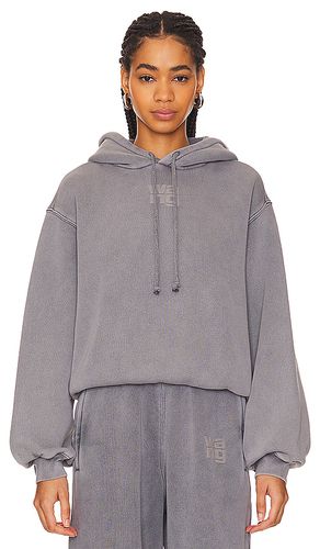 Sudadera essential en color gris talla S en - Grey. Talla S (también en XS, XXS) - Alexander Wang - Modalova