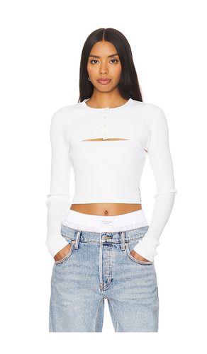 Cropped Cardigan With Cami Tank Twin Set in . Taglia M, S, XS - Alexander Wang - Modalova