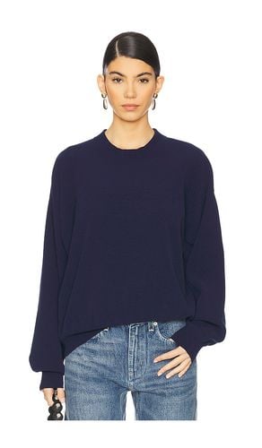 Embossed Logo Ribbed Pullover in . Taglia M, S, XS - Alexander Wang - Modalova