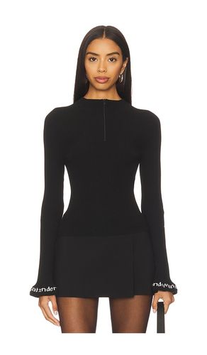 Logo Ribbed Pullover in . Size L. Also in M, S - Alexander Wang - Modalova