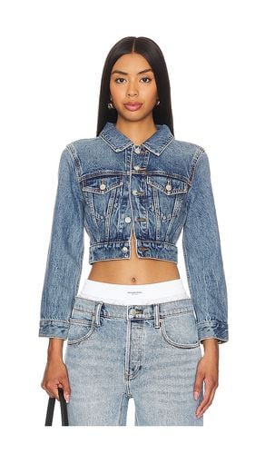 Shrunken Trucker Jacket in . Size S, XS - Alexander Wang - Modalova