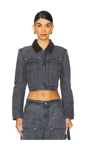 Zip Front Shrunken Workwear Jacket in . Taglia M, S, XS - Alexander Wang - Modalova