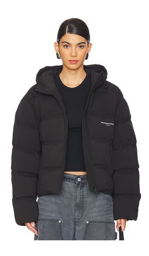 Jacquard Channel Cropped Hooded Puffer in . Size M, S, XS - Alexander Wang - Modalova