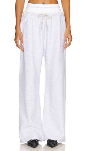 Wide Leg Sweatpant With Exposed Brief in . Size XL - Alexander Wang - Modalova