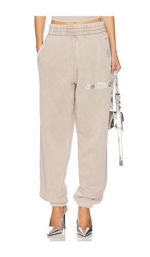 Pantalón deportivo en color crema talla L en - Cream. Talla L (también en M, S, XS) - Alexander Wang - Modalova