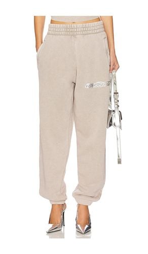 Classic Sweatpant With Logo in . Taglia M, S, XS, XXS - Alexander Wang - Modalova