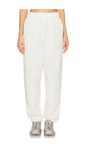 Pantalón deportivo gráfico en color blanco talla M en - White. Talla M (también en S, XS) - Alexander Wang - Modalova