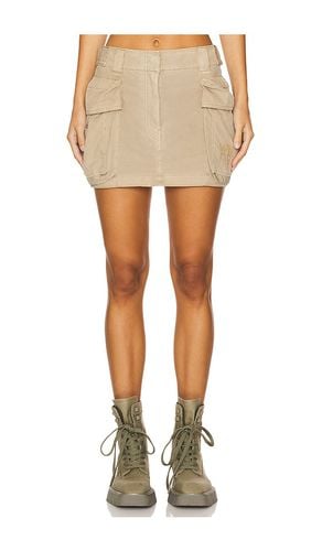 Minifalda t by big pocket cargo en color bronce talla 0 en - Tan. Talla 0 (también en 2, 6) - Alexander Wang - Modalova