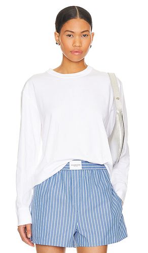 Camiseta manga larga essential en color talla M en - White. Talla M (también en S, XS) - Alexander Wang - Modalova