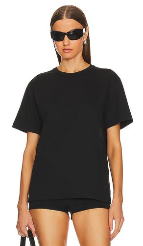 Camiseta manga corta essential en color talla L en - Black. Talla L (también en M, S, XS) - Alexander Wang - Modalova