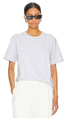 Camiseta manga corta essential en color gris claro talla M en - Light Grey. Talla M (también en S, XS) - Alexander Wang - Modalova
