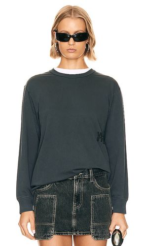 Camiseta esencial en color charcoal talla M en - Charcoal. Talla M (también en S) - Alexander Wang - Modalova