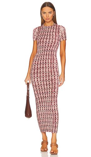 Vestido clover en color burgundy talla S en - Burgundy. Talla S (también en XS, M, L) - Auteur - Modalova