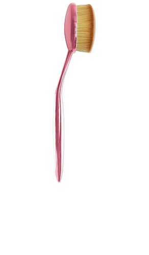 Brocha maquillaje elite oval 7 brush en color rosado talla all - Artis - Modalova