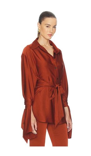 Oversize Knot Detail Shirt in . Size 38. Also in 40 - Atlein - Modalova
