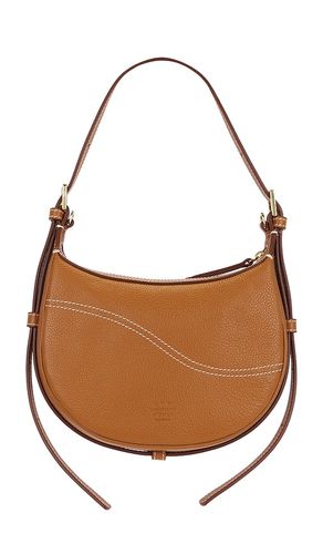 Bolso en y pespunte en contraste silea en color marrón talla all - ATP Atelier - Modalova