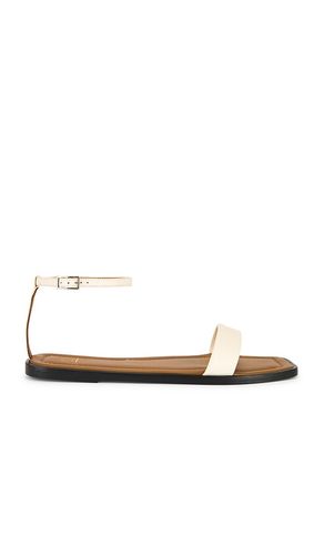 Sandalias de lino cerea en color beige talla 36 (también en 37, 38, 39) - ATP Atelier - Modalova