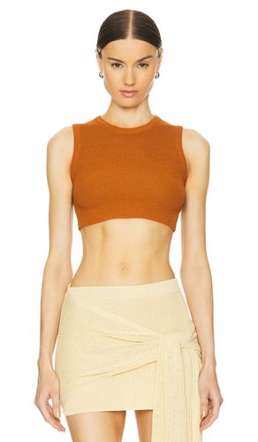 Uron top en color cognac talla L en - Cognac. Talla L (también en M, XL, XS) - Aya Muse - Modalova