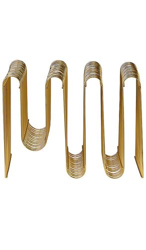 Portarevistas curva en color oro metálico talla all en - Metallic Gold. Talla all - AYTM - Modalova