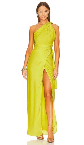 Vestido midi emma en color amarillo talla M en - Yellow. Talla M (también en S, XS) - Azeeza - Modalova