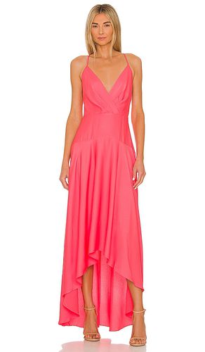 Vestido noche crossback en color coral talla 2 en - Coral. Talla 2 (también en 4) - BCBGMAXAZRIA - Modalova