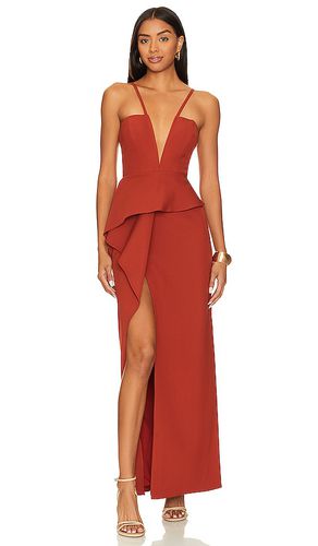 V Neck Ruffle Gown in . Size 6, 8 - BCBGMAXAZRIA - Modalova