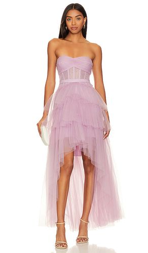 ABENDKLEID MIT VOLANTS UND ASYMMETRISCHEM SAUM in . Size 4, 8 - BCBGMAXAZRIA - Modalova