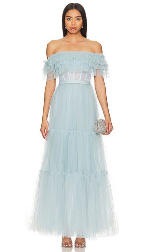 Off Shoulder Tiered Gown in . Taglia 2, 4 - BCBGMAXAZRIA - Modalova