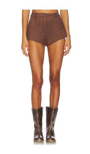 X REVOLVE Jayla Faux Suede Mini Short in . Size 2. Also in 8 - Bardot - Modalova